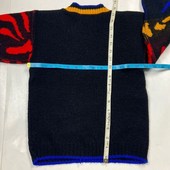 Vintage 80s REX Dinosaur Boys Sweater Size (5-6)Aproximadamente - Picture 7 of 11